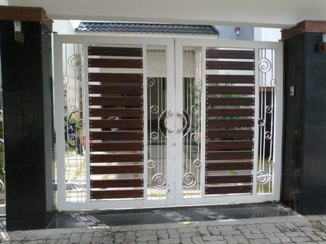 Thi công mẫu cửa sắt đẹp