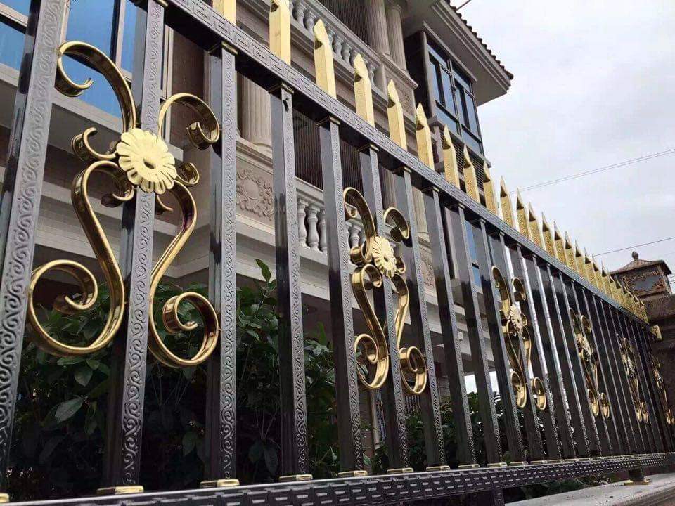 thiết kế hàng rào sắt Long An
