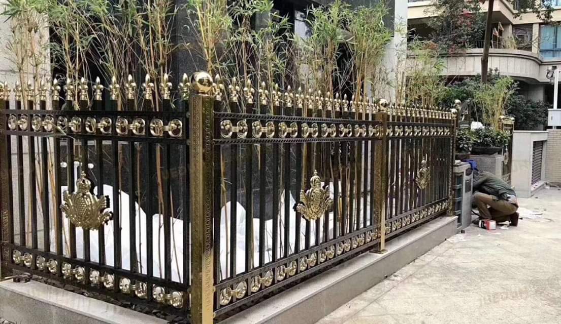 thiết kế hàng rào sắt Long An