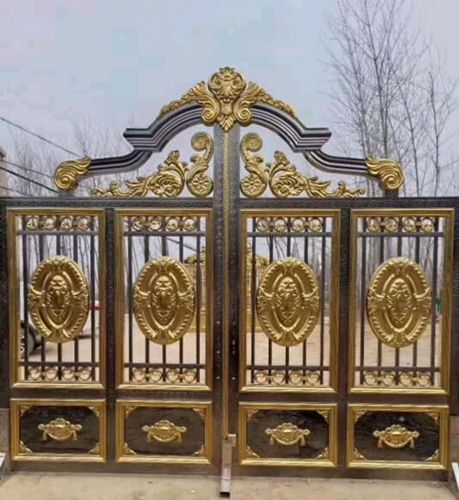 cổng sắt mỹ thuật 4 cánh