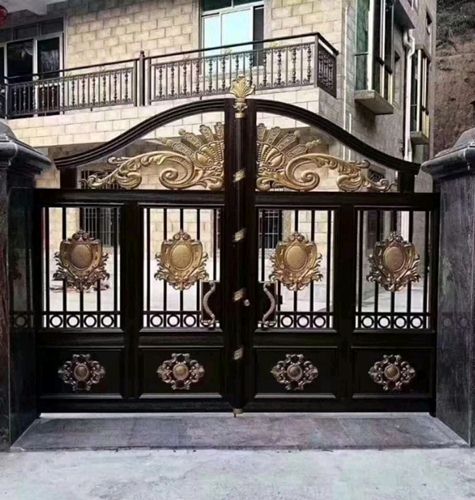 cửa cổng sắt mỹ thuật