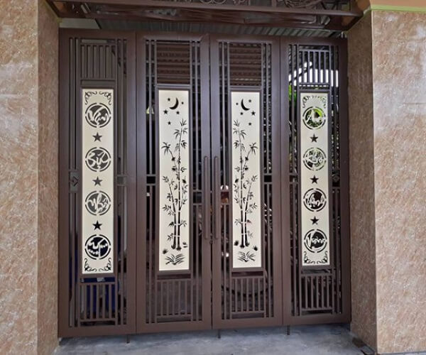Thi công mẫu cửa sắt đẹp