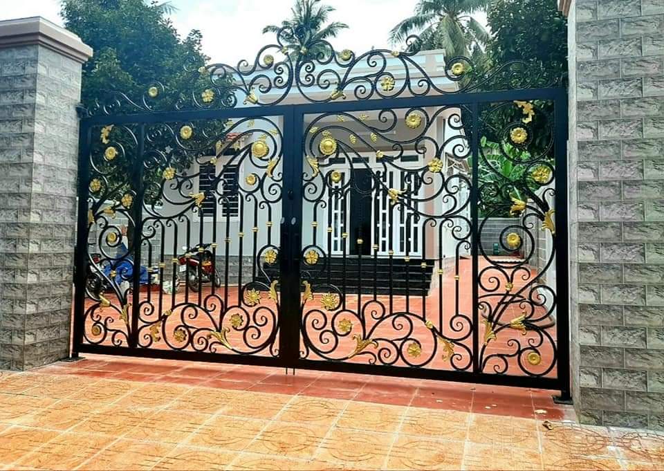 Thi công mẫu cửa sắt đẹp