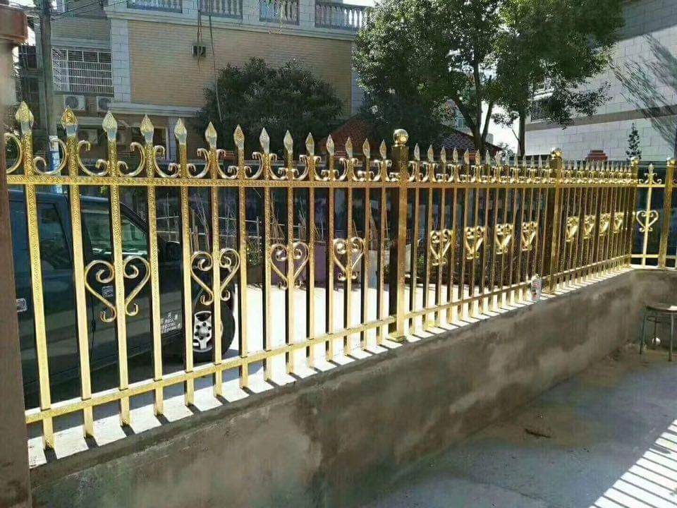 hàng rào sắt nghệ thuật tại Long An